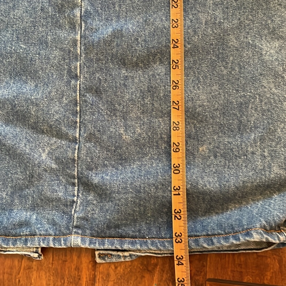Levi’s 1990’s Denim skirt Made in USA - Picture 10 of 13
